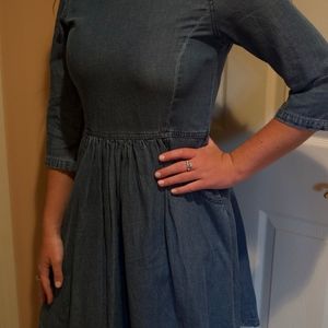 Denim dress